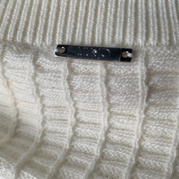 💝💝💝LIU •JO off white sweater size European L (M US)💝💝💝 - Picture 10 of 10